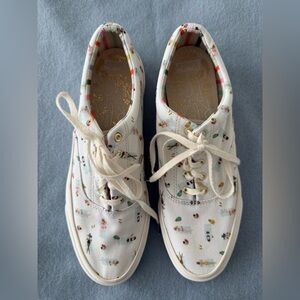 Keds x Rifle Paper Co Beach Patterned Sneakers